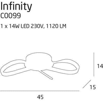 Plafon Infinity C0099