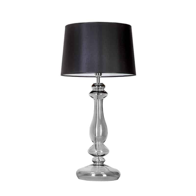 lafabryka.pl Lampa stołowa Versailles Transparent Black L204361247 4concepts  Lampki jak marzenie
