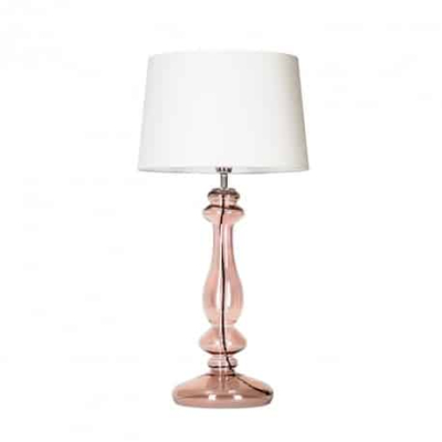 lafabryka.pl Lampa stołowa Versailles Transparent Copper L204461228 4concepts  Lampki jak marzenie