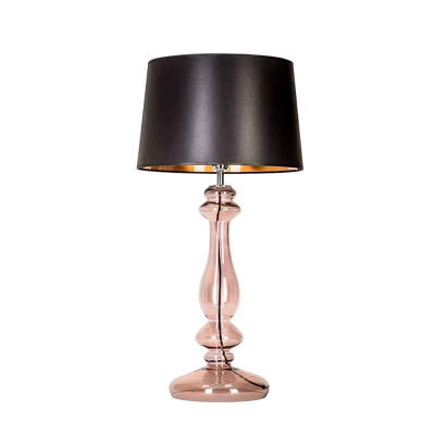 lafabryka.pl Lampa stołowa Versailles Transparent Copper L204461250 4concepts Lampki jak marzenie