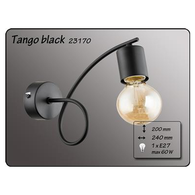 lafabryka.pl Kinkiet  Tango Black 23170 Alfa Kupuj na peczki