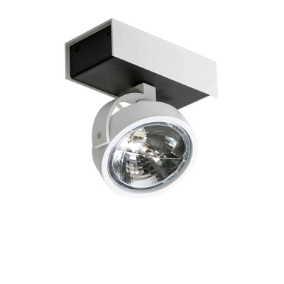 lafabryka.pl Kinkiet plafon MAX 1 AZ1372 WH/BK ........KOD: 15509