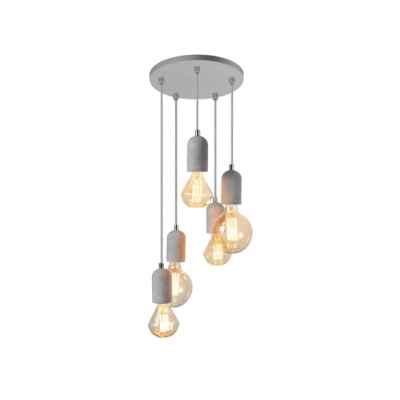 lafabryka.pl Lampa wisząca VOLTA 5 AZ2386 AZZARDO ........KOD: 15509