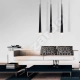 lafabryka.pl Lampa wisząca STYLO 3 AZ0118BLACK ........KOD: 15509