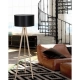 lafabryka.pl Lampa podłogowa TRIPOD WOOD AZ3013+AZ2968 black  ........KOD: 15509