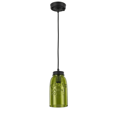 Lampa wisząca Vasto  zielona LP-42086/1P ziel.