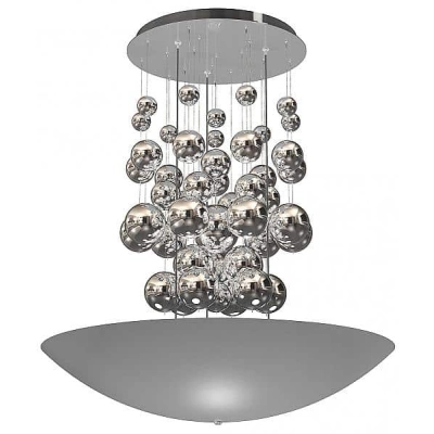 Lampa wisząca LED PERLA SILVER ML858