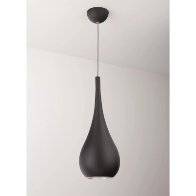 Lampa wisząca DROP P0233 czarna MAXlight