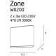 Kinkiet ZONE I W0200 IP44 MAXlight