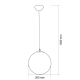 Lampa wisząca Planet M 9W LED OR80728 OPEN DESIGN HIGHLIGHTS
