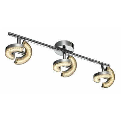 Listwa Semic 6 pł LED nikiel mat 823906-06  Reality