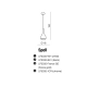 Lampa wisząca Spell AZ0287 White