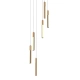 ELIOT MD4768-6-3BMT LAMPA WISZĄCA CZARNA-DREWNO/BLACK-WOOD ZUMA LINE