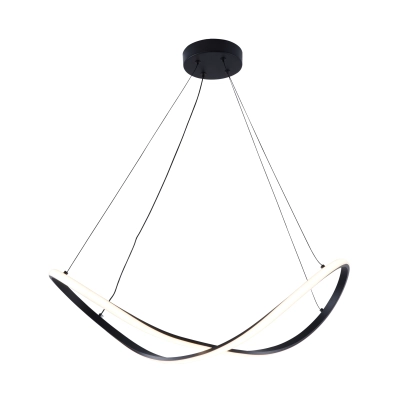 ERDA 19600P-BK LAMPA WISZĄCA CZARNA/BLACK ZUMA LINE