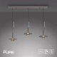 WISZĄCA 2083-15 PURE VITRU LAMPA WISZĄCA SZARY Paul Neuhaus by Zuma Line