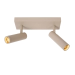 GRADO - Plafon - 2xGU10 - Taupe 22974/02/41 Lucide