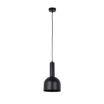Lampa wisząca VITRUM dzwonek czarny 41107 Sigma