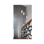 Lampa wisząca Izza 5 smoky AZ2939 AZZARDO