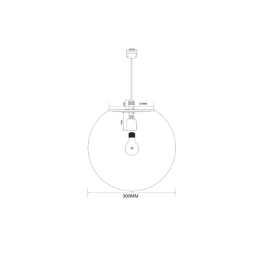 lafabryka.pl Lampa wisząca Erda O594PL-01B Maytoni