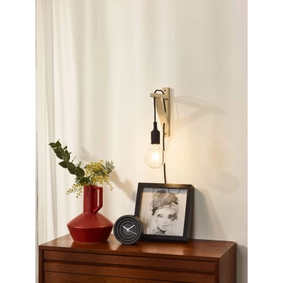 FIX WALL - Kinkiet - E27 - Black 08208/01/30 Lucide