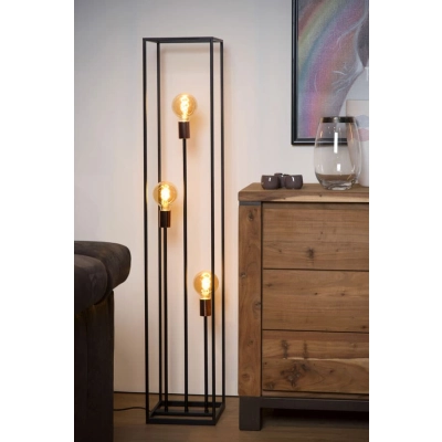 ARTHUR - Lampa podłogowa - E27 - Black 08724/03/30 Lucide