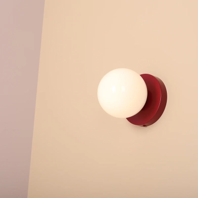 Kinkiet BALL WALL II RED WINE S 1126C15_S Aldex