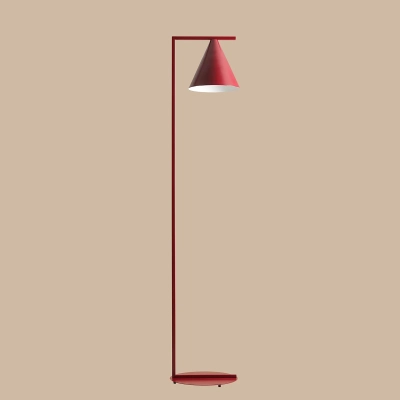 Bordowa lampa podłogowa FORM FLOOR RED WINE 1108A15 Aldex