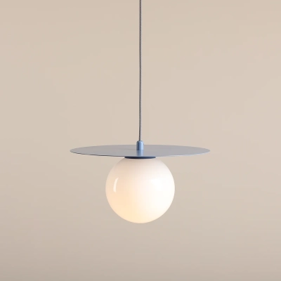Lampa wisząca LOOP DUSTY BLUE S 1125G16_S Aldex