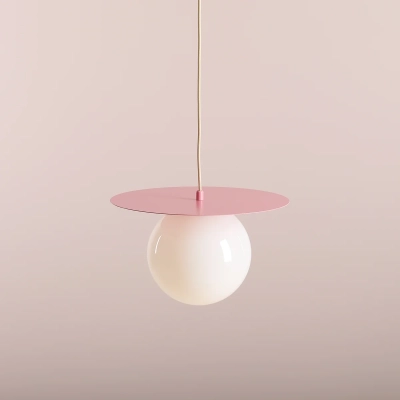 Lampa wisząca LOOP BABY PINK M 1125G18_M Aldex