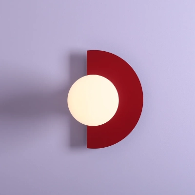 Lampa ścienna LOOP WALL RED WINE 1125C15 Aldex