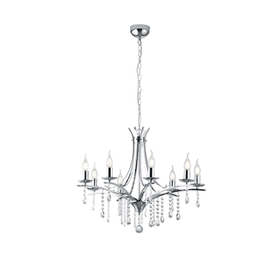 lafabryka.pl Lampa wisząca LUCERNA – 101600806 excl. 8x E14 · max. 40W TRIO