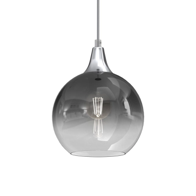 lafabryka.pl Lampa wisząca MONTE SILVER fi 200 1xE27 MLP8320 MILAGRO