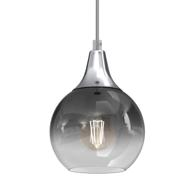 lafabryka.pl Lampa wisząca MONTE SILVER fi 150 1xE27 MLP8321 MILAGRO