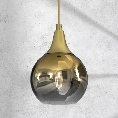 lafabryka.pl Lampa wisząca MONTE GOLD fi 150 1xE27 MLP8401 MILAGRO
