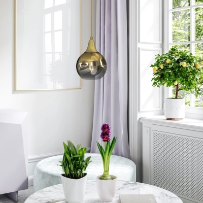 lafabryka.pl Lampa wisząca MONTE GOLD fi 150 1xE27 MLP8401 MILAGRO