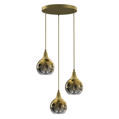 lafabryka Lampa wisząca MONTE GOLD 3xE27 MLP8403 MILAGRO