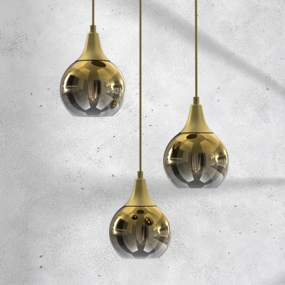 lafabryka.pl Lampa wisząca MONTE GOLD 3xE27 MLP8403 MILAGRO
