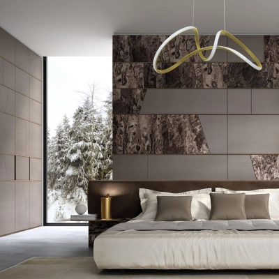 lafabryka.pl Lampa wisząca TESORO GOLD 48W LED ML7953 MILAGRO