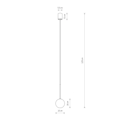 Lampa wisząca KARO 10305 Nowodvorski