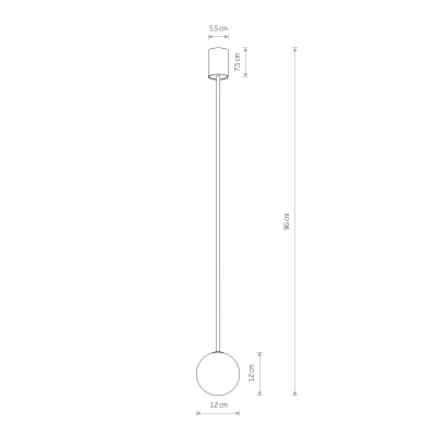 Lampa wisząca KIER M 10307 Nowodvorski