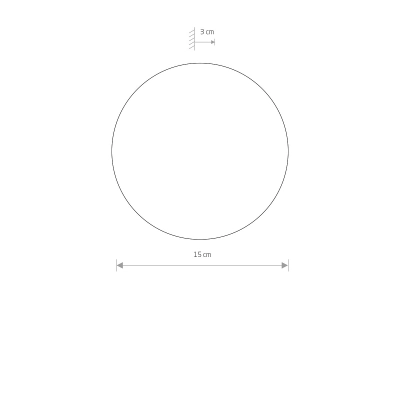 Kinkiet RING LED S 10316 Nowodvorski