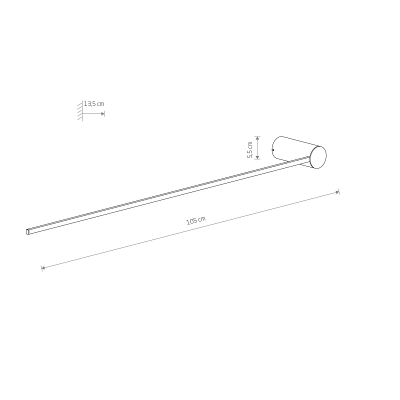 Kinkiet ARM LED L 3000K 10367 Nowodvorski