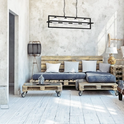 lafabryka.pl Lampa wisząca DIEGO 4xE14 MLP8570 MILAGRO