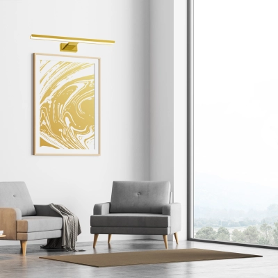 lafabryka.pl Kinkiet PINTO GOLD 12W LED 50cm ML8238 MILAGRO