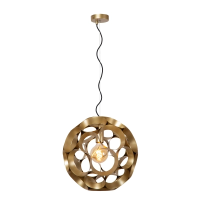 HANNELORE - Lampa wisząca - Ø 40 cm - 1xE27 - Matt Gold / Brass 10423/40/02 Lucide