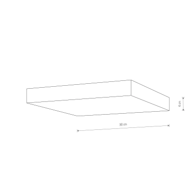 Plafon LID SQUARE LED 50W 4000K 10436 Nowodvorski