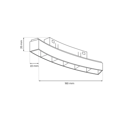 ROUND MAGNETIC TRACK 6W 4000K śr. 600mm ML8690 Milagro