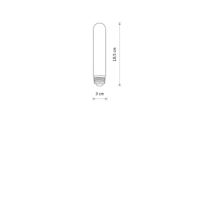BULB VINTAGE LED E27 6W 2200K 10595 Nowodvorski