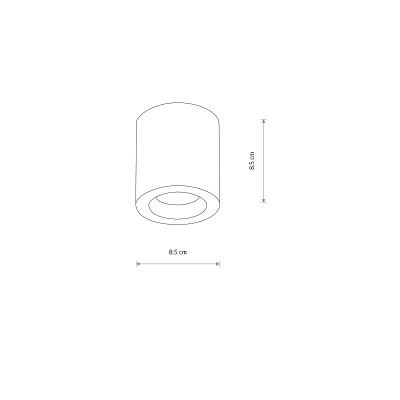 Lampa punktowa CEARA 10713 IP44 Nowodvorski