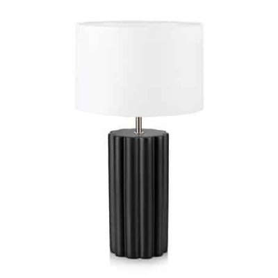 lafabryka.pl Lampa stołowa COLUMN Table Black/White 108221 Markslojd